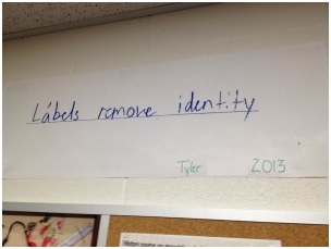 Labels Remove Identity